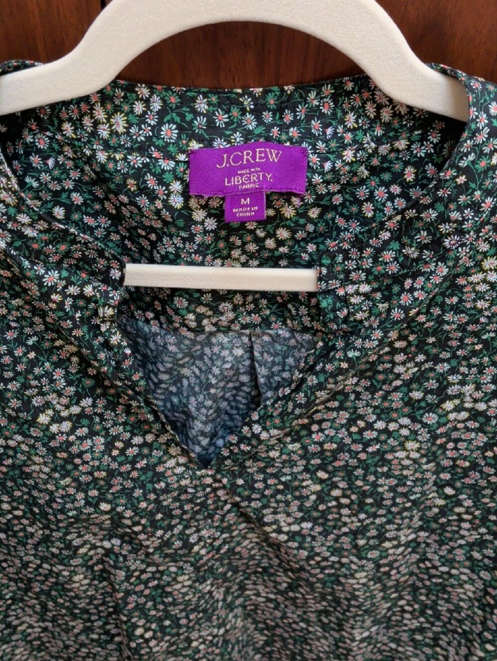 J. Crew Liberty Of London Delilah Floral Mini Dress - Medium - Picture 3 of 9